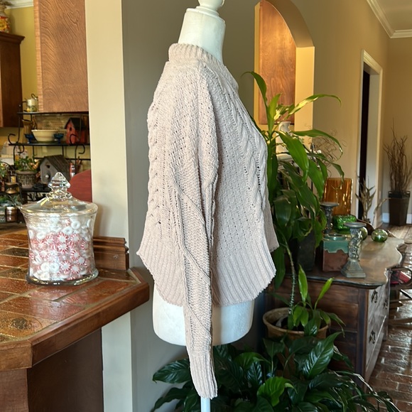 Blank NYC Chenille Slightly Cropped Chunky Sweater szXS - Picture 8 of 17